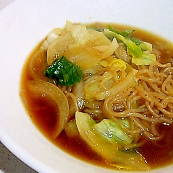 【糖質制限】なんちゃって醤油ラーメン